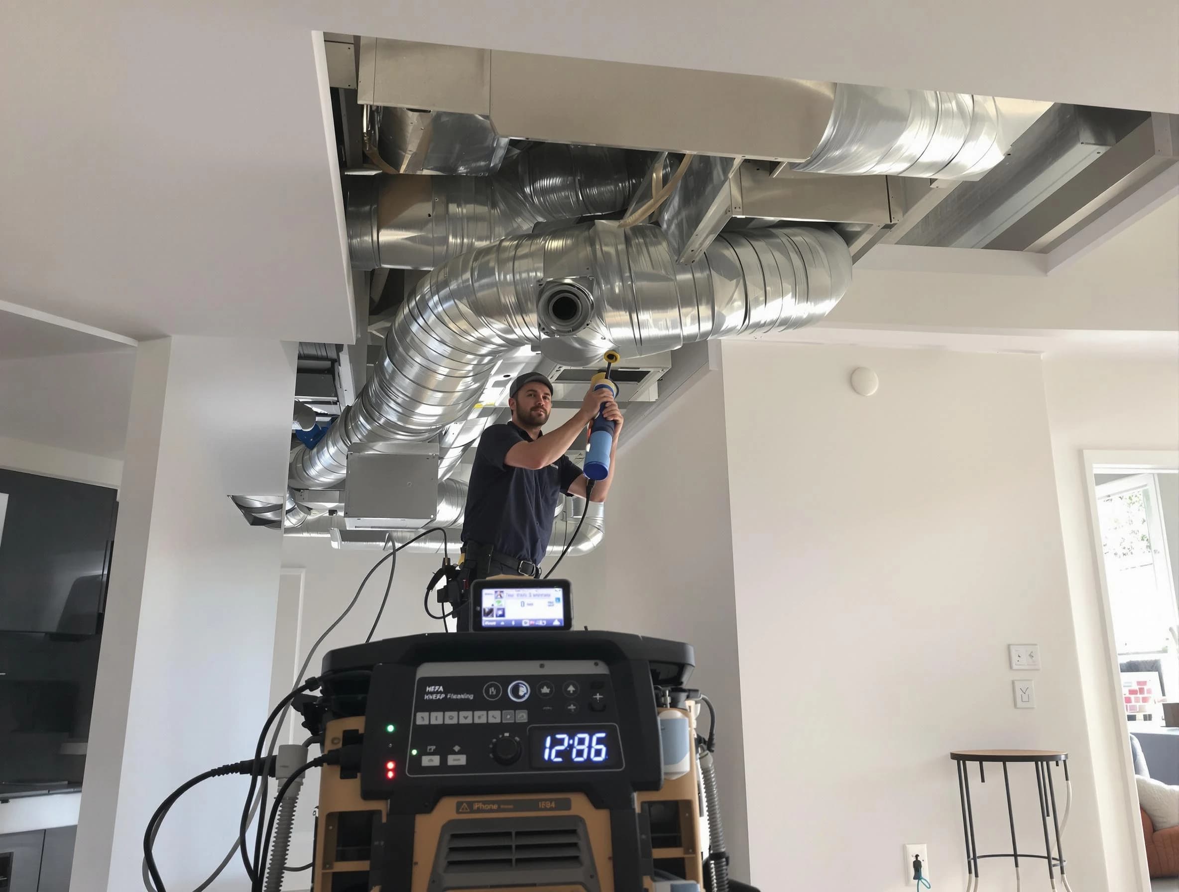 Advanced pure air duct cleaning by Pelham Air Duct Cleaning in Pelham