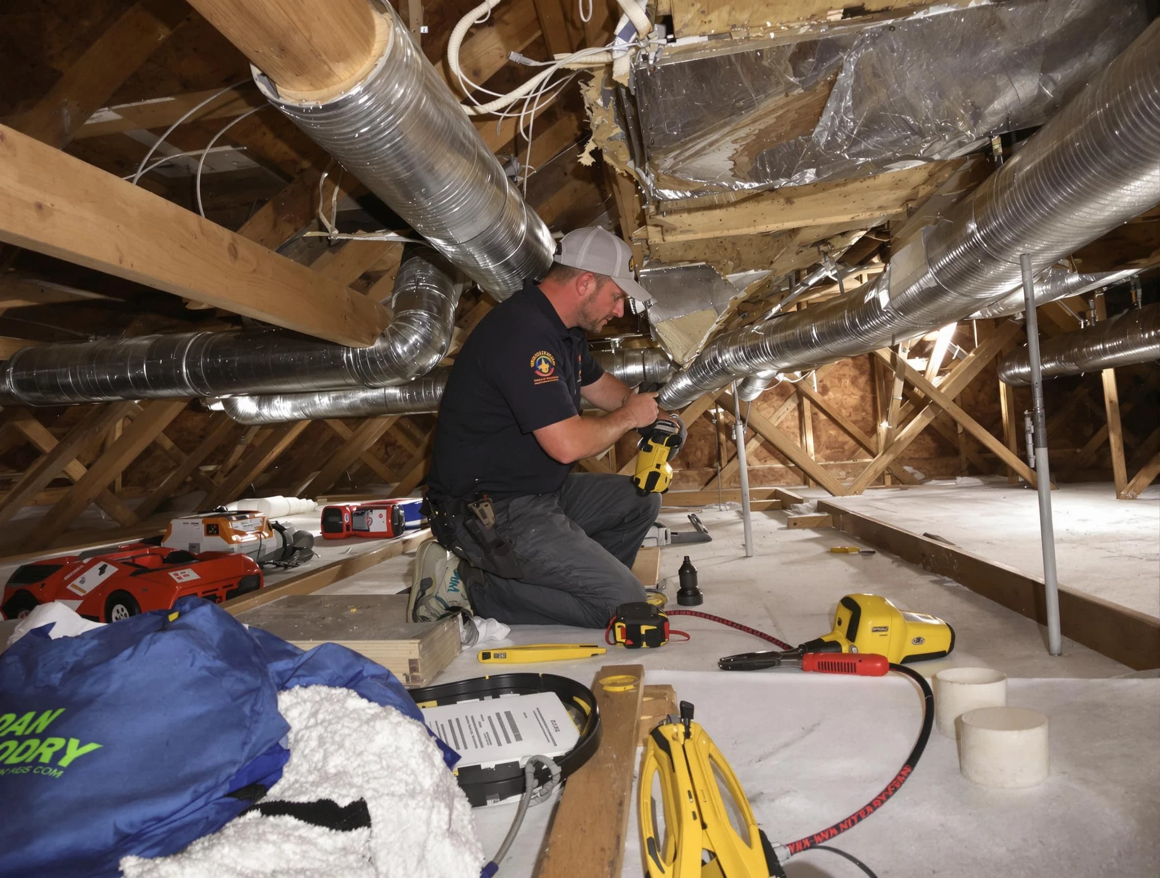 Professional air duct repair by Pelham Air Duct Cleaning in Pelham