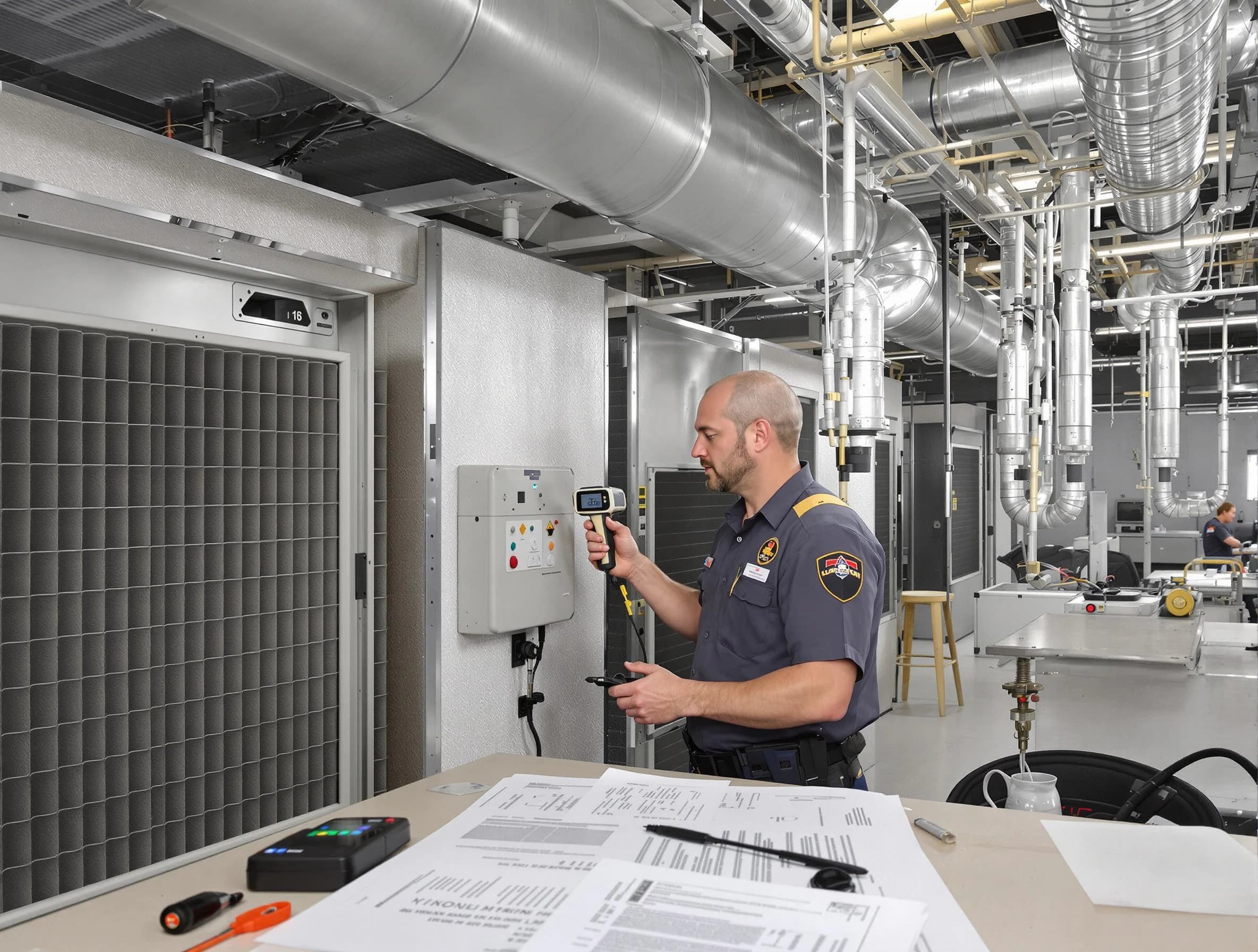 Professional filter system inspection by Pelham Air Duct Cleaning in Pelham