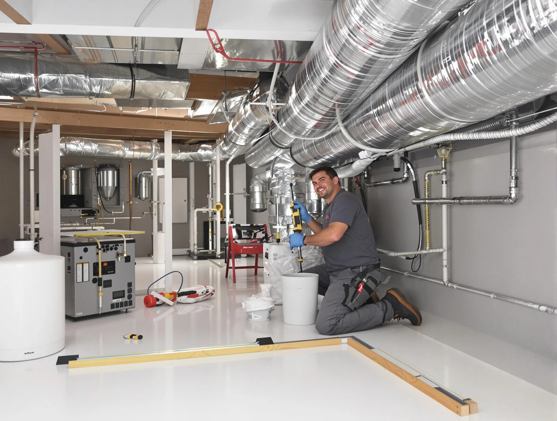 Professional duct sealing service by Pelham Air Duct Cleaning in Pelham