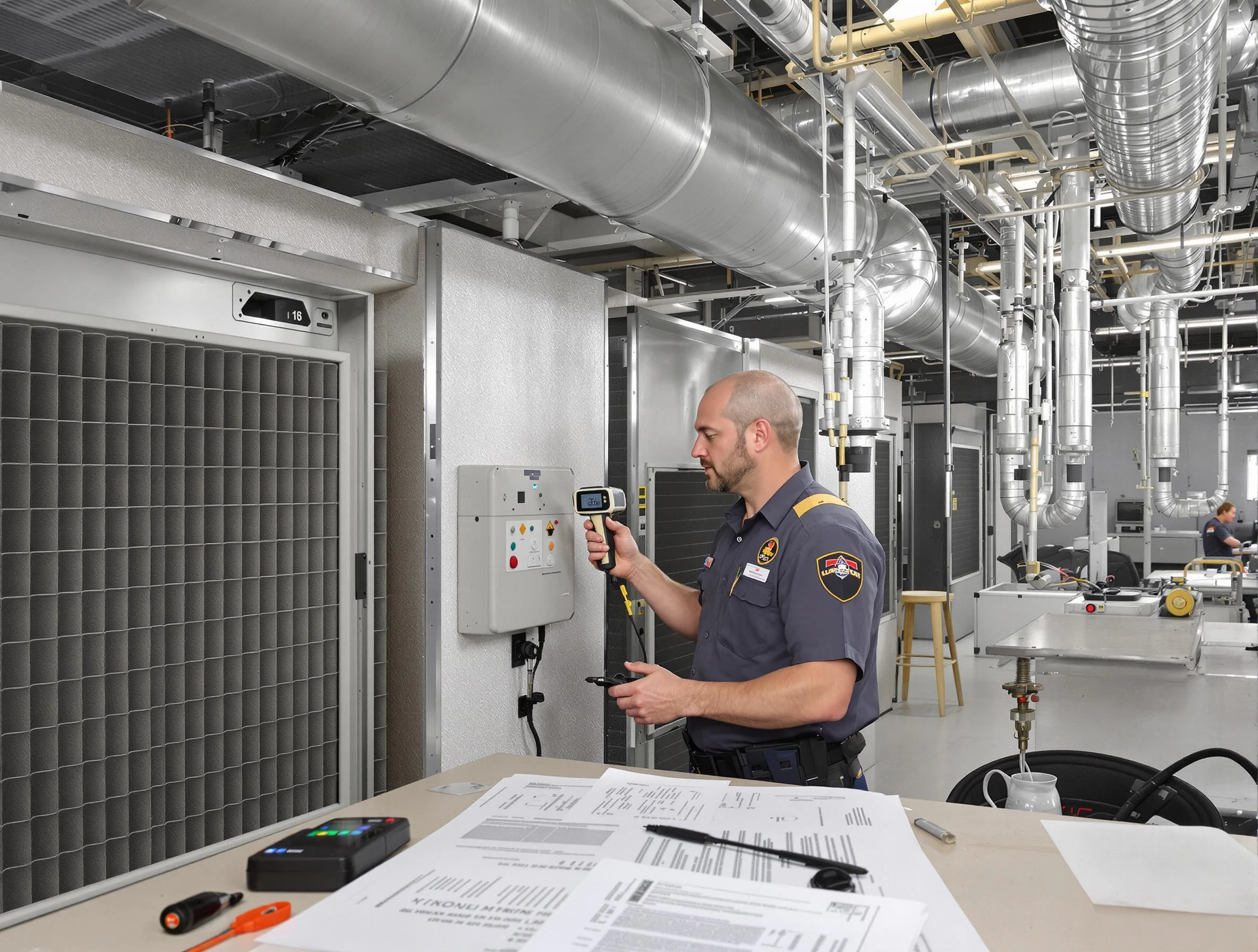 Professional filter system inspection by Pelham Air Duct Cleaning in Pelham