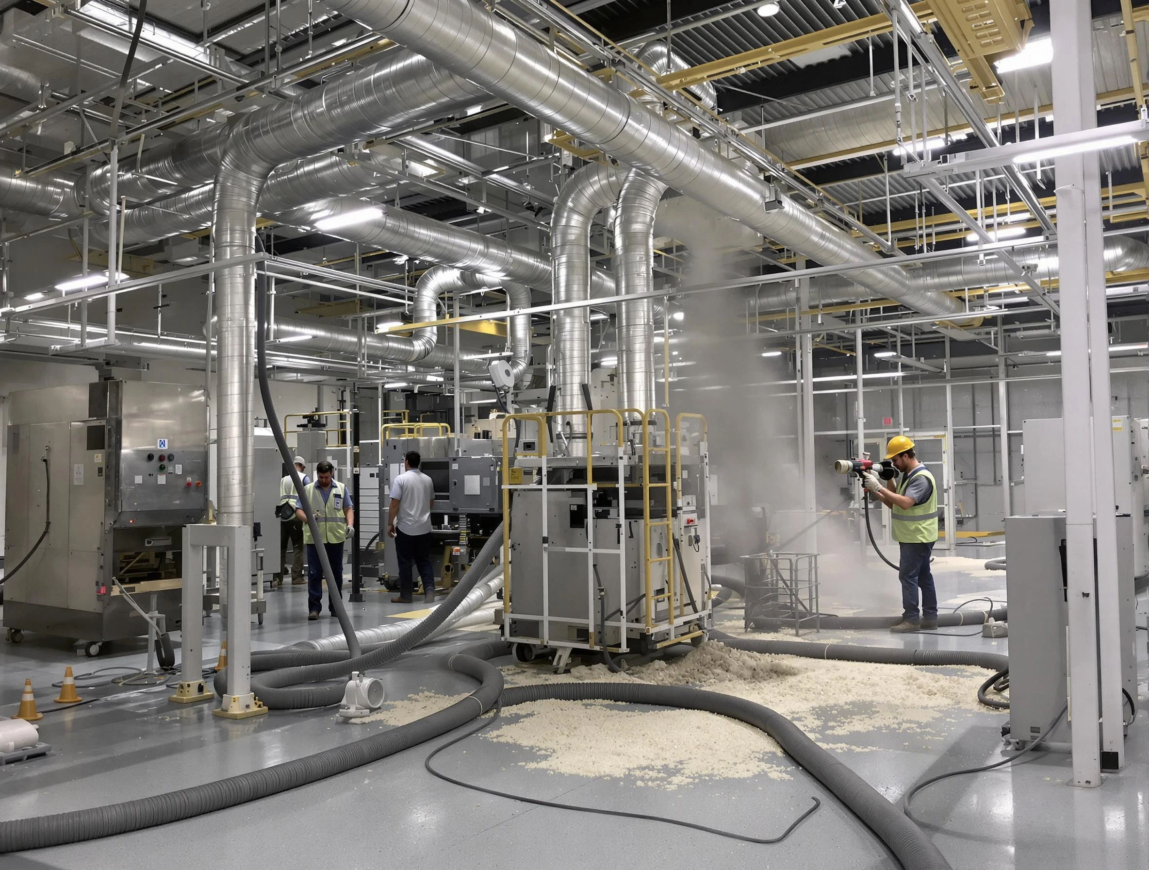 Heavy-duty industrial duct cleaning by Pelham Air Duct Cleaning in Pelham